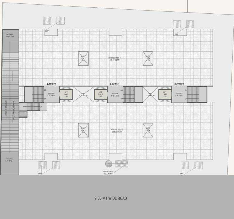  akshar priva Layout Plan