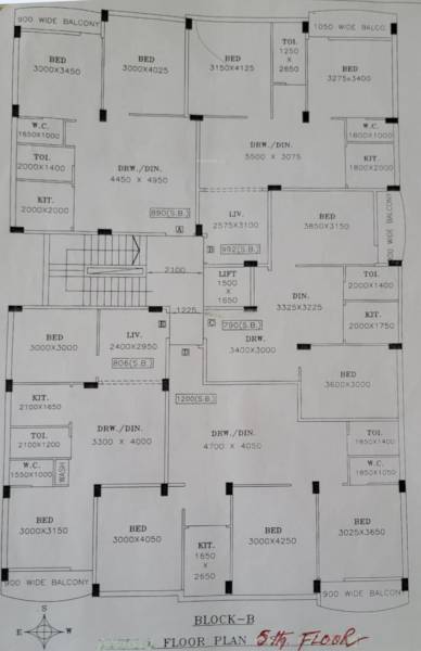  viva-enclave Block B Cluster Plan for 5th Floor