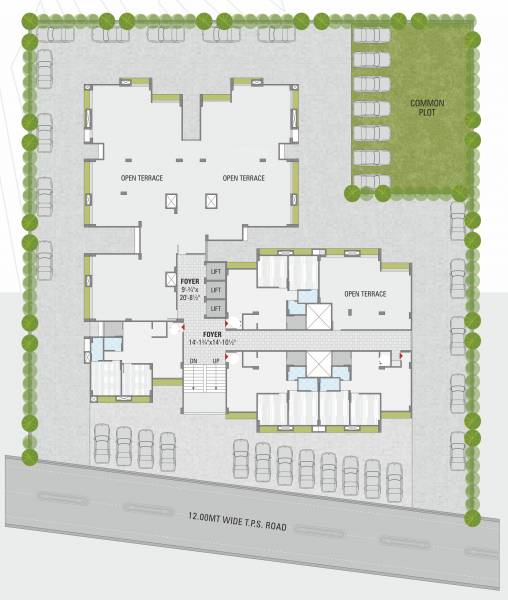  altezza One Cluster Plan For 9th Floor