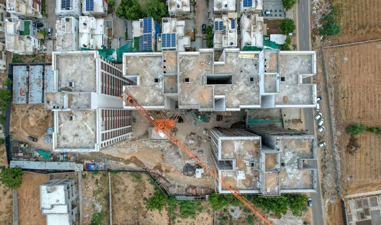  luxuria Block A Construction Status July 24