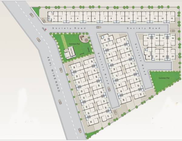  lake-view Layout Plan