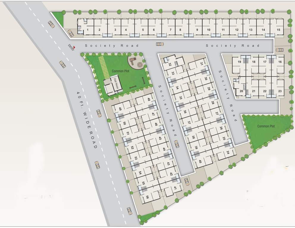  lake view Layout Plan