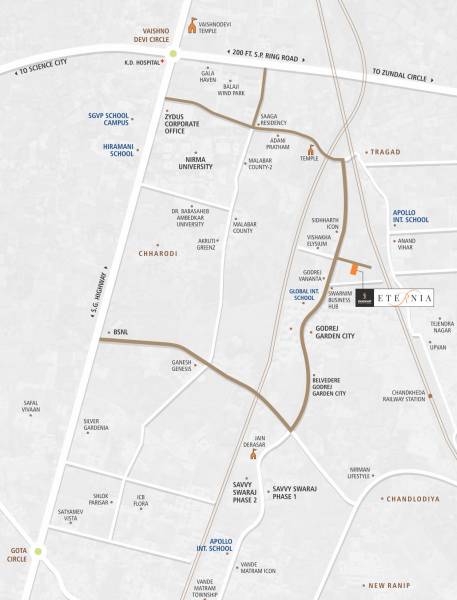  eternia Location Plan