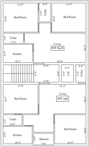  subratheebam-enclave Subratheebam Enclave Cluster Plan from 1st to 3rd Floor
