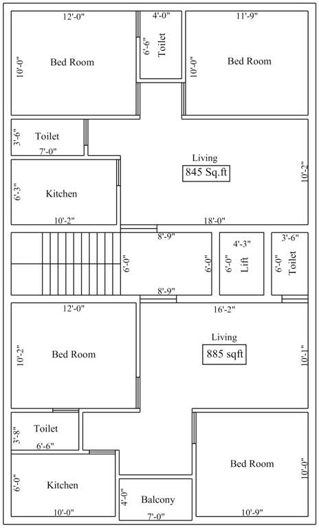  subratheebam enclave Subratheebam Enclave Cluster Plan from 1st to 3rd Floor