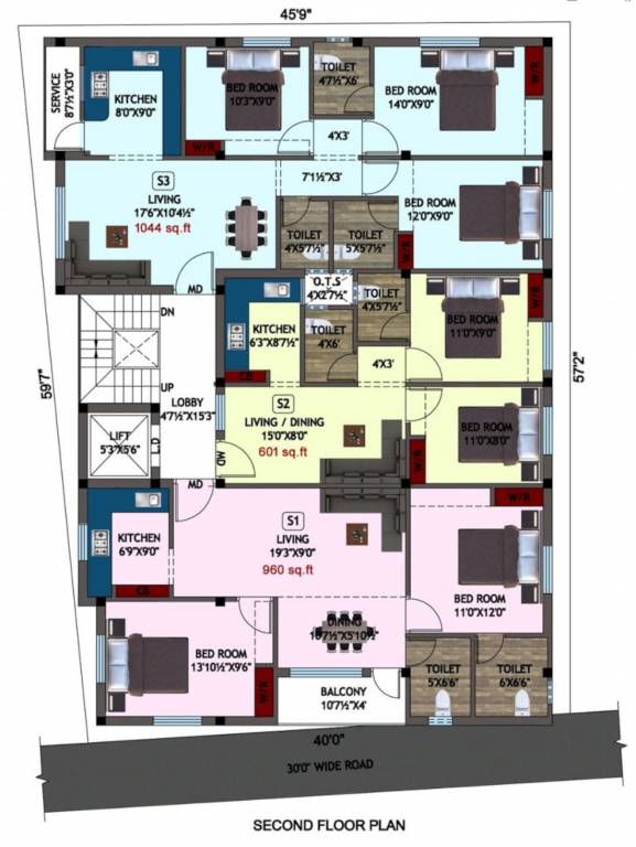  sendur Green Sendur Cluster Plan for 2nd Floor