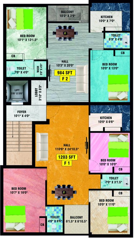  sai sky Sai Sky Cluster Plan For 1st Floor