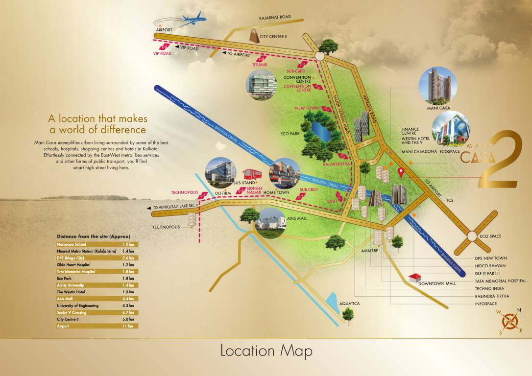  mani casa 2 Location Plan
