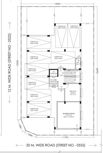  swagatalakshmi-chs Swagatalakshmi CHS Ground Plan