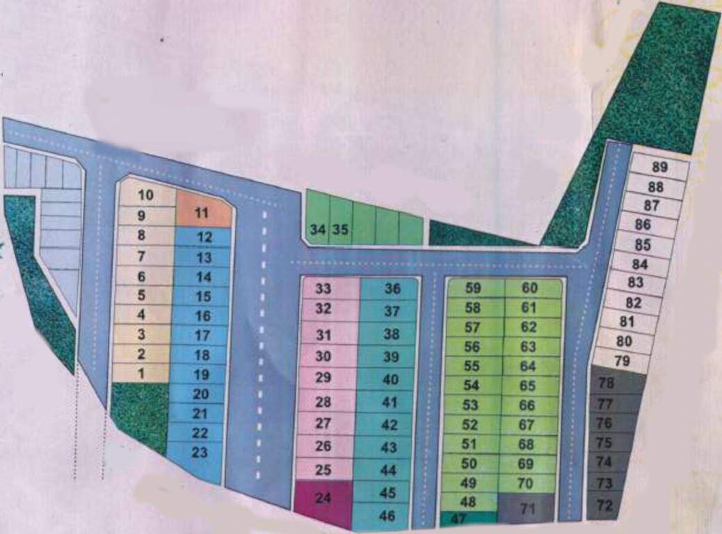 aryan villa Layout Plan