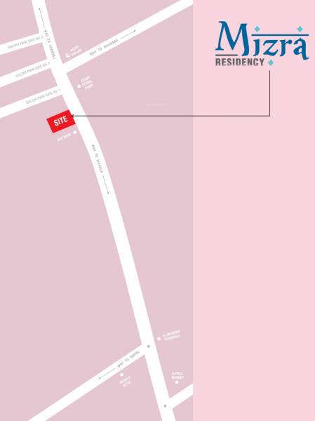  mizra-residency Location Plan