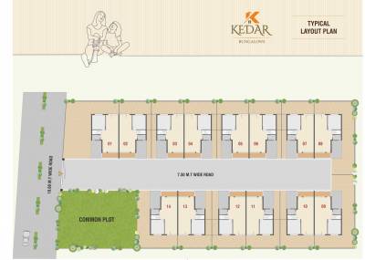  kedar-bunglows Layout Plan