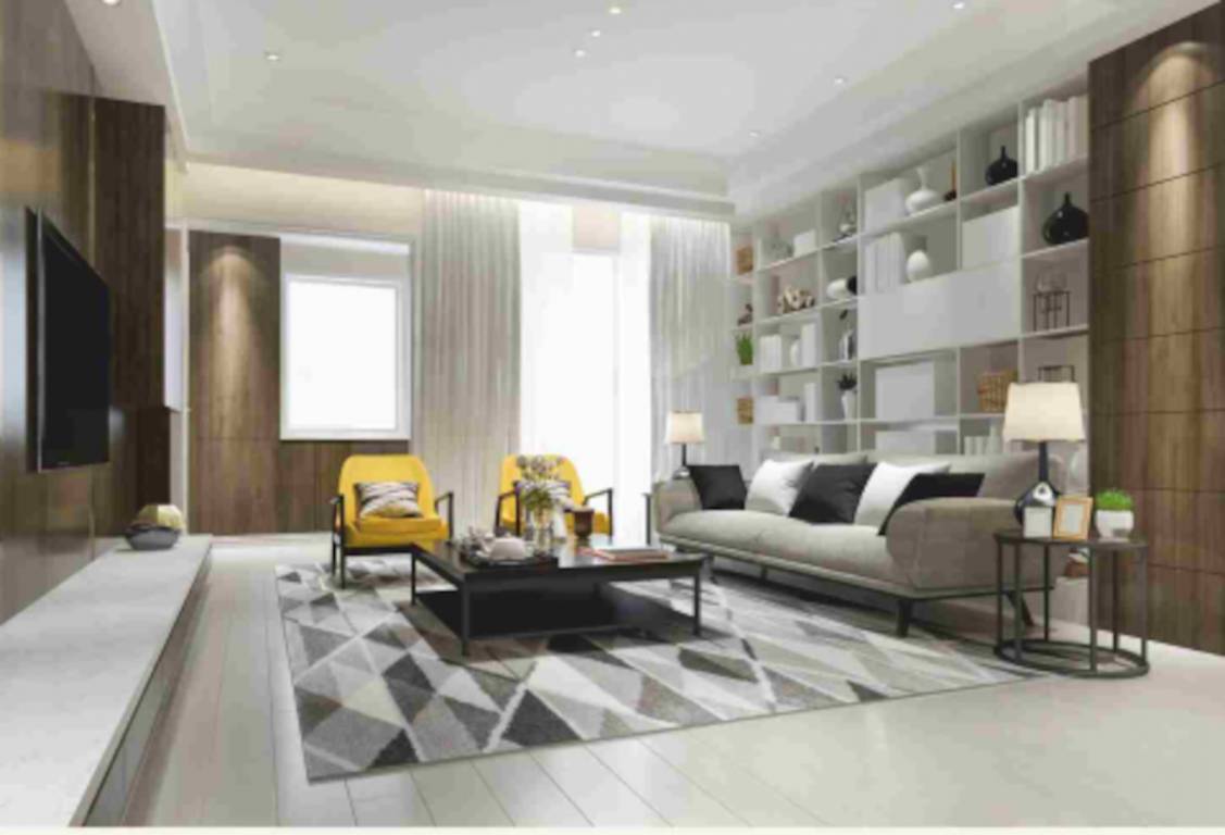  kedar bunglows Living Area