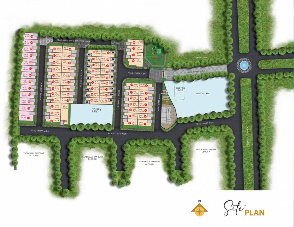  bungalow 71 Layout Plan