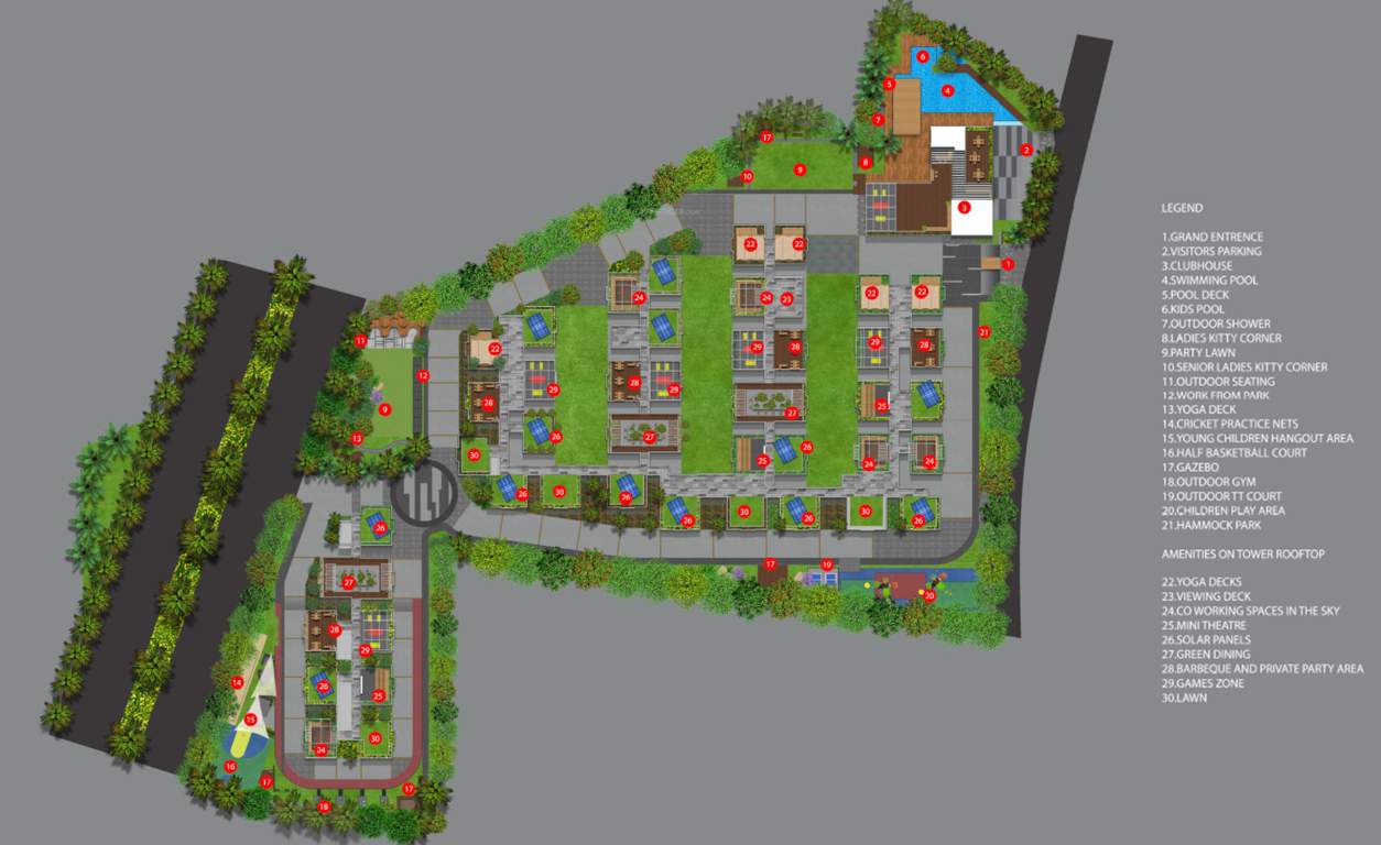  the happening heights Master Plan