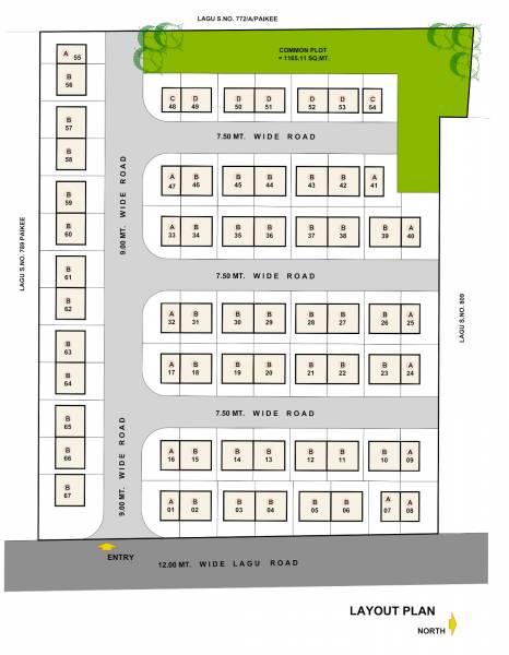 Layout Plan shivalay-bunglows Layout Plan