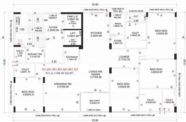  infinity-baisharan Infinity Baisharan Cluster Plan For Typical