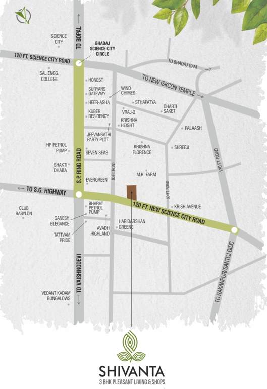  shivanta Location Plan
