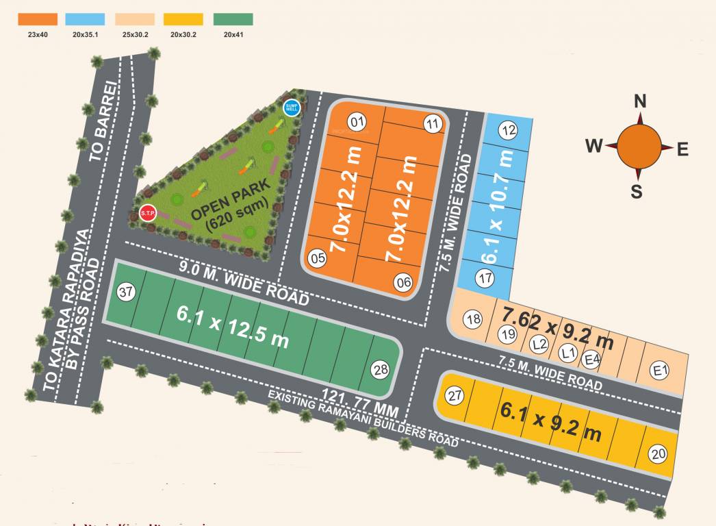  mahalaxmi parisar ii Layout Plan