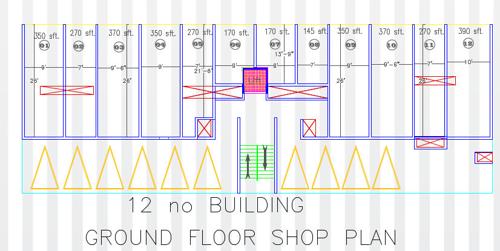  swapna-nagari 12 Building For Cluster Plan For Ground Floor