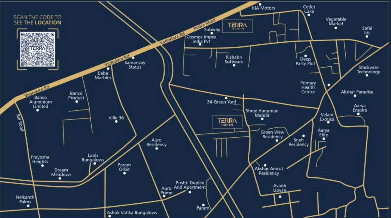  homes Location Plan