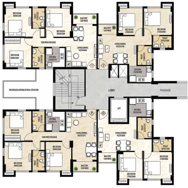 avante Block 2 Cluster Plan