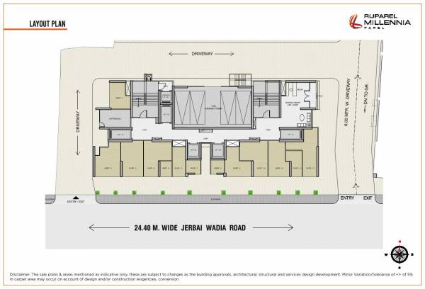  millennia Layout Plan