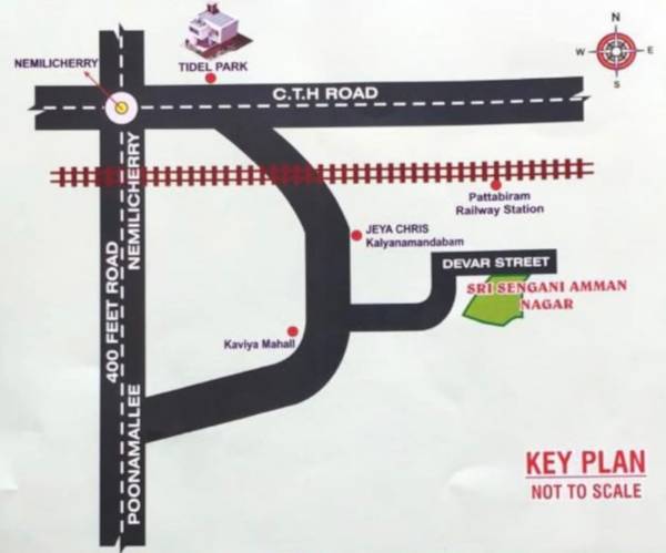  sengai-amman-nagar Location Plan