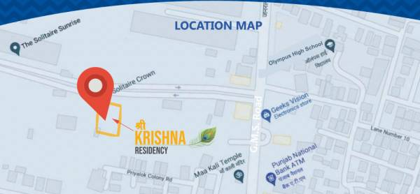  shri-krishna-residency Location Plan