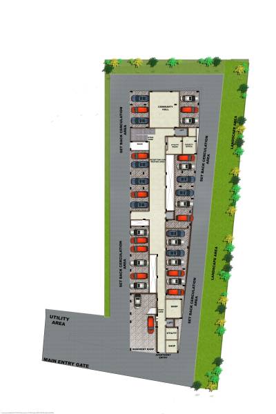  suraj-paradise Cluster Plan