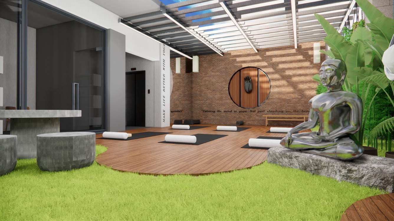  suraj paradise Yoga/Meditation Area