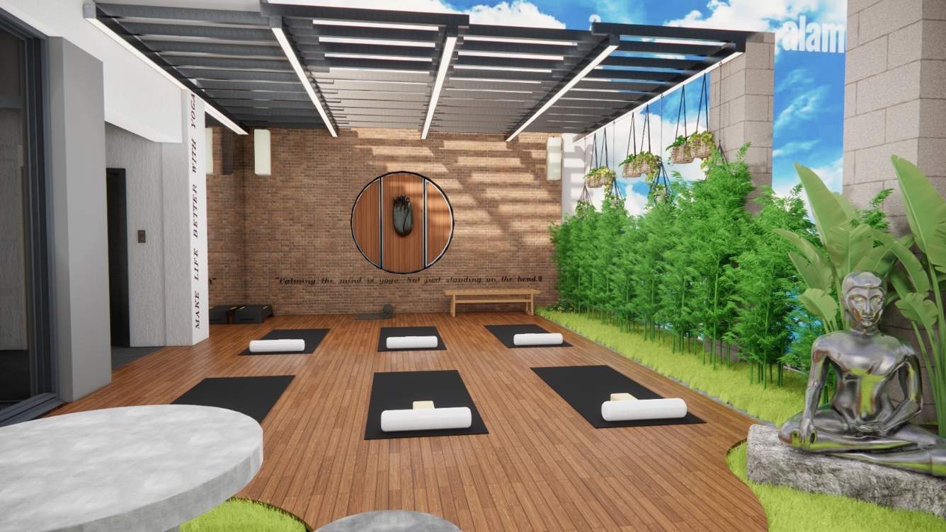  suraj paradise Yoga/Meditation Area