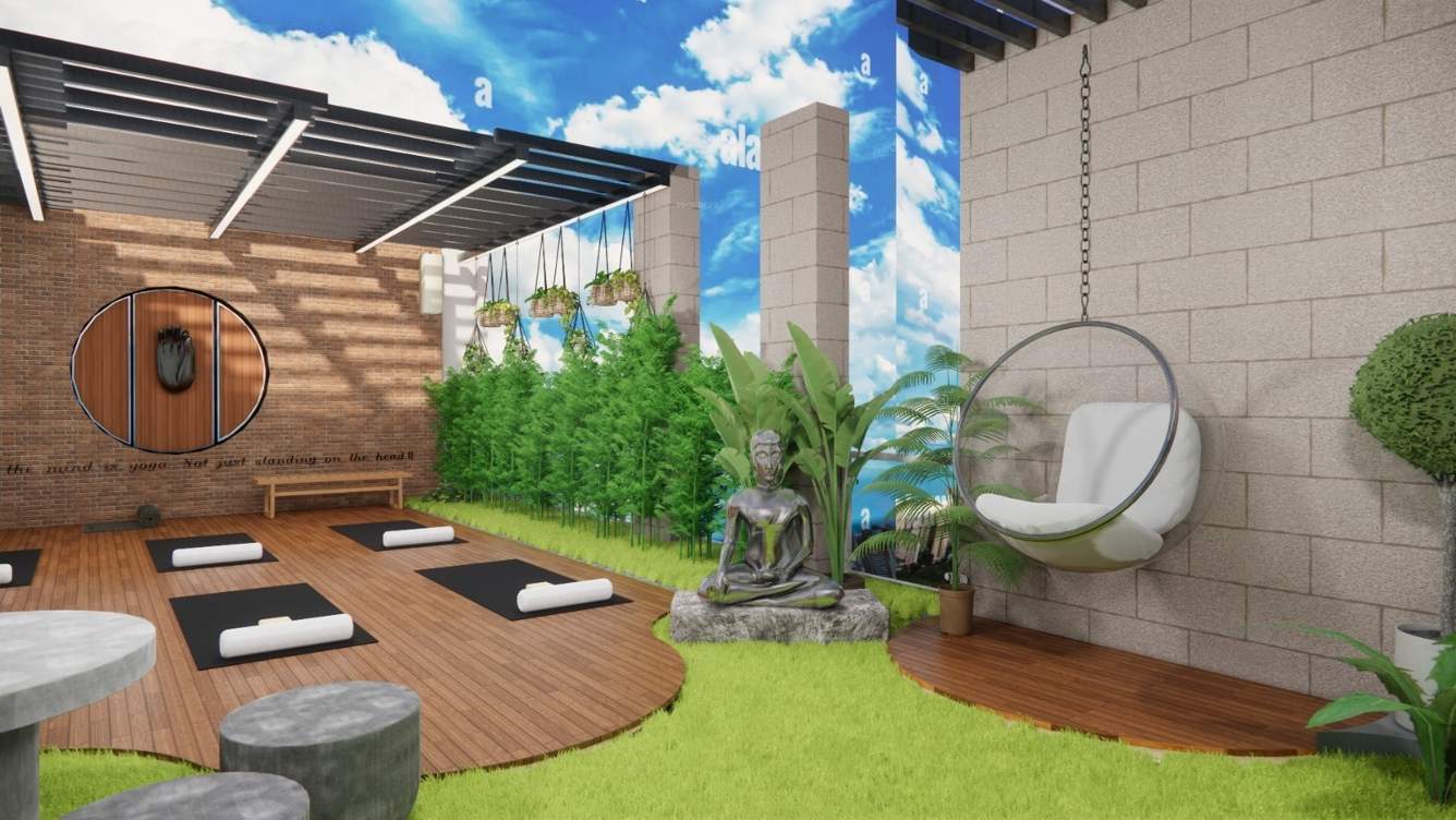  suraj paradise Yoga/Meditation Area