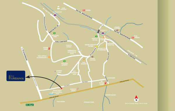  urbania Location Plan