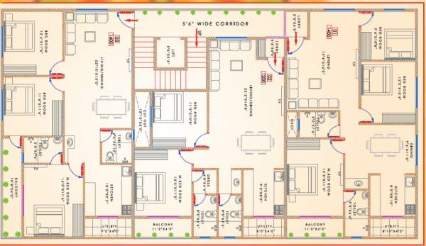  autumn-gardens Cluster Plan