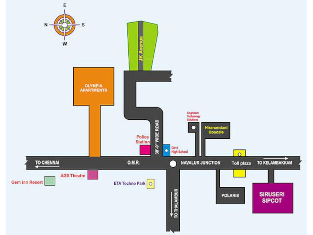  j k avenue Location Plan