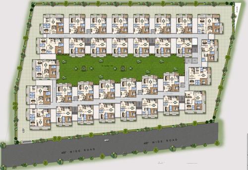  rks-oxygen-homes Oxygen Homes Cluster Plan from 1st to 10th Floor