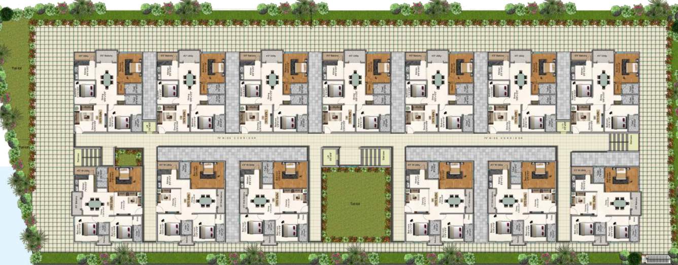  dhatri nivas Dhatri Nivas Cluster Plan