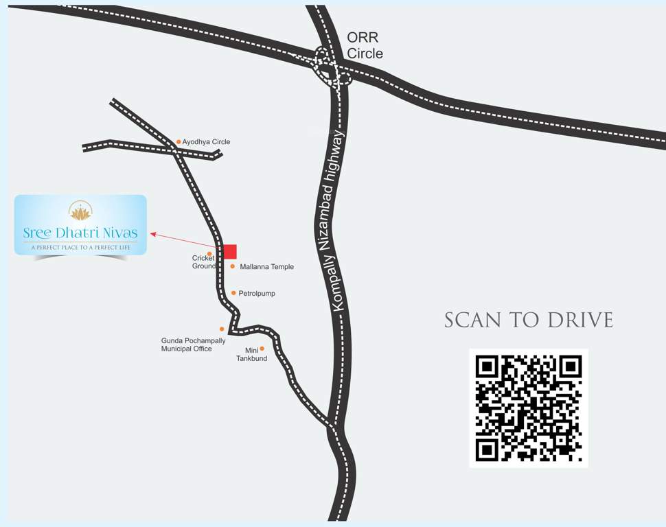  dhatri nivas Location Plan