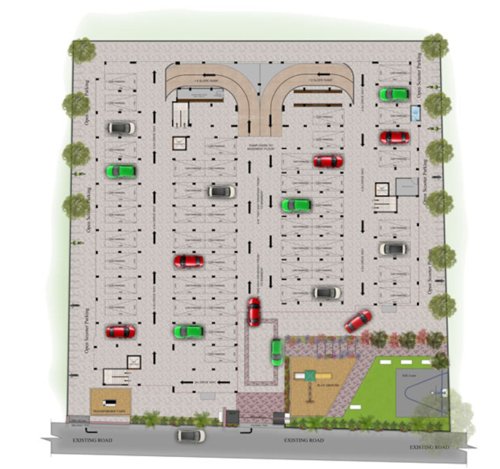  hitec-city Hitec City Cluster Plan