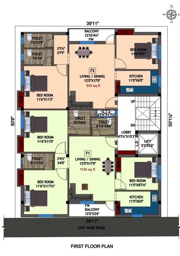  green-sai-nila Green Sai Nila Cluster Plan For 1st Floor