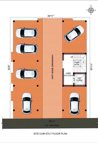  green-sai-nila Green Sai Nila Cluster Plan For Stilt Floor
