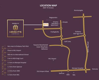  heights Location Plan