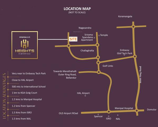  heights Location Plan