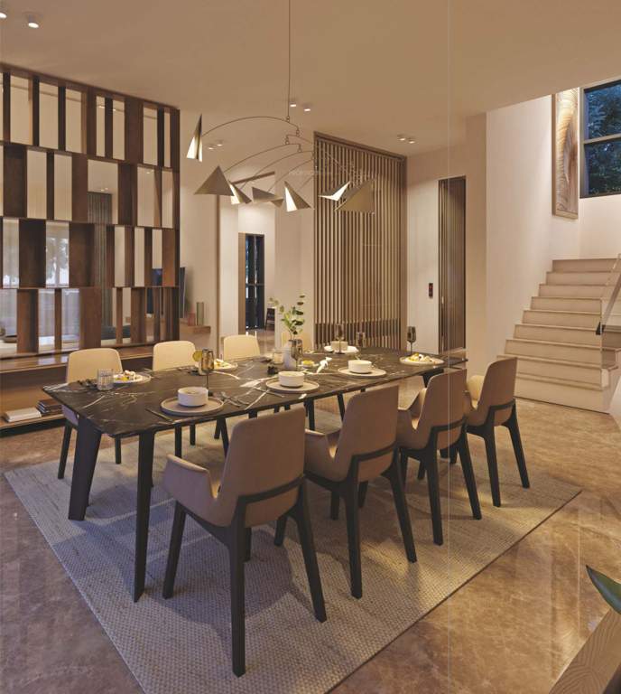  sky villa Dining Area
