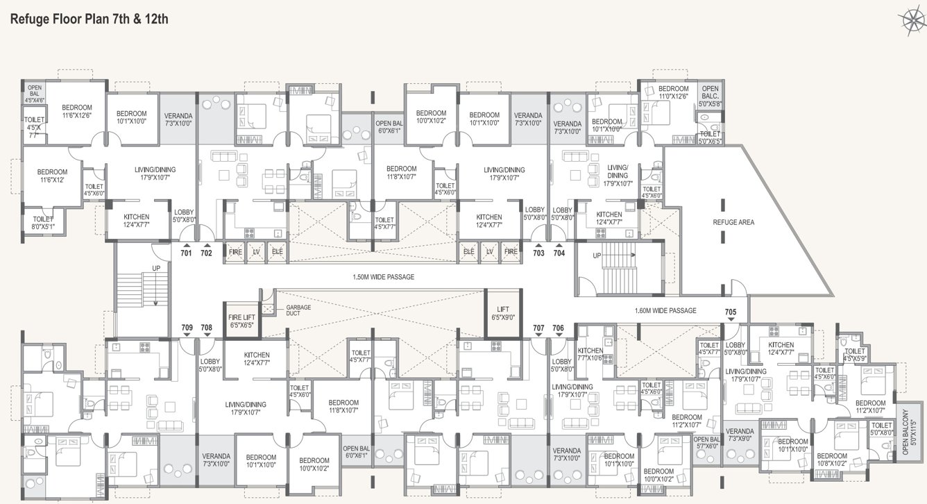  woods Legacy Woods Cluster Plan from 7th And 12th Floor