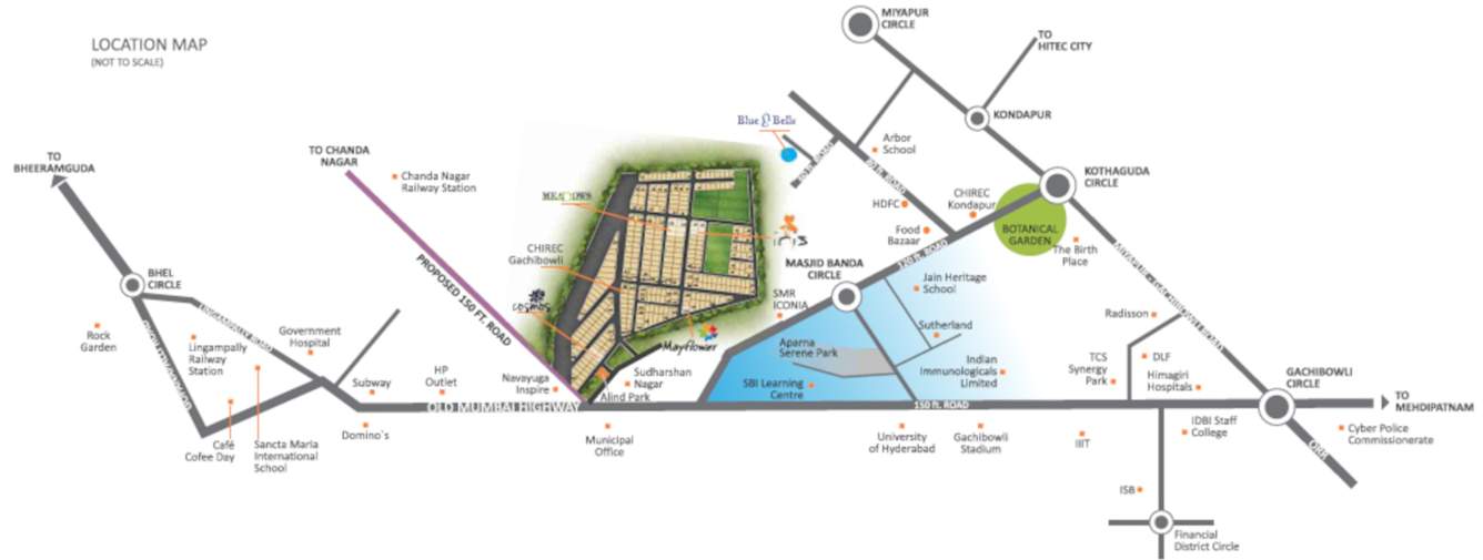  blue bells Location Plan