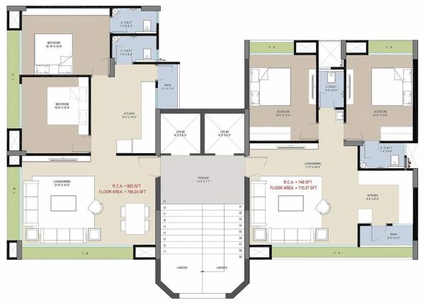 B Cluster Plan sparsh-building-a1-to-a4-b4-to-b6 B Cluster Plan
