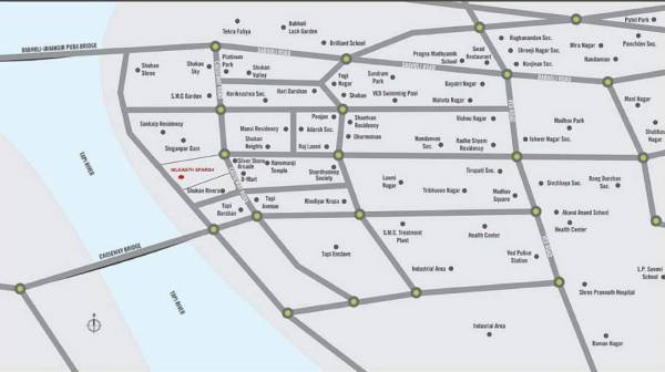 Location Plan sparsh-building-a1-to-a4-b4-to-b6 Location Plan