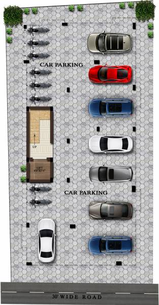  urban Urban Cluster Plan For Ground Floor